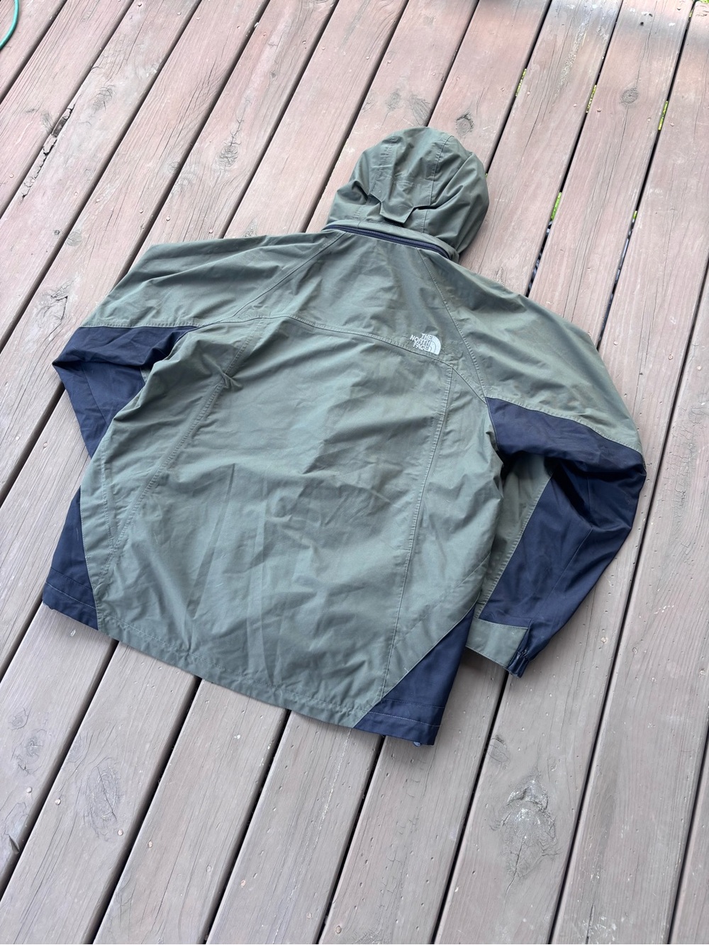 North Face Summit Series Gore-Tex Jacket Sz XL Olive - Picture 7 of 8